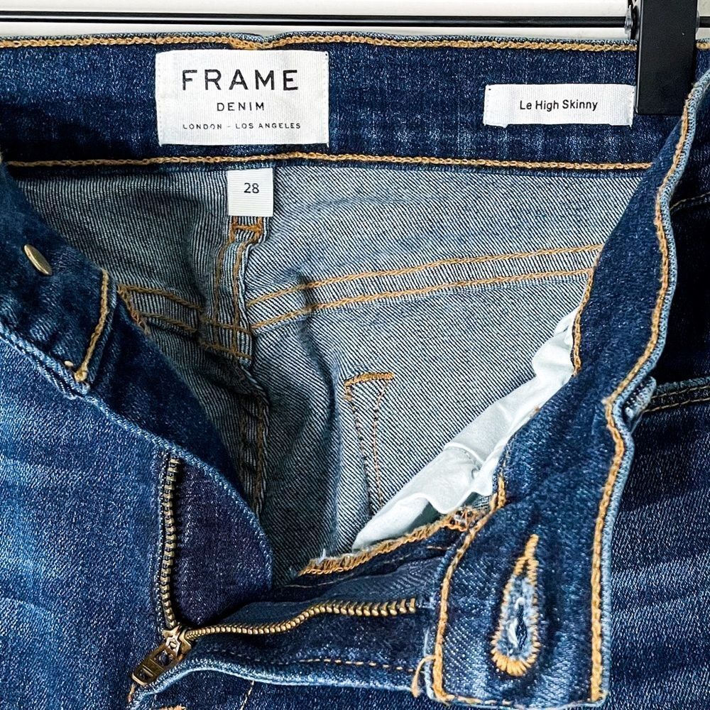 FRAME le high skinny jeans. - Picture 6 of 11